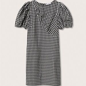 Mango NWT gingham dress